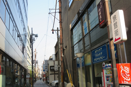 京の旅館通り(不明門通)