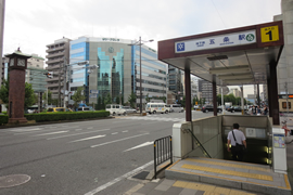 地下鉄五条駅