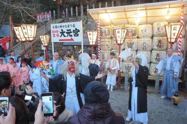 吉田神社 節分大祭17 福鬼 京都に乾杯