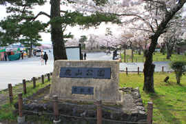 嵐山公園中之島地区