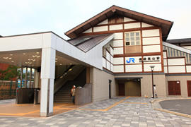 JR嵯峨嵐山駅