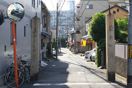 撞木町遊郭跡