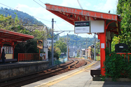 叡山電車三宅八幡駅